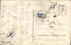 CPA Fantaisie Un agent de police galant Margrett Boriss