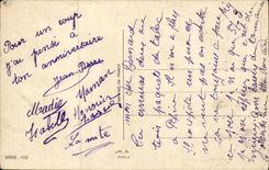 CPA Fantaisie Humour Tiens je croyais que c'etait toi qui portait la culotte Chein 