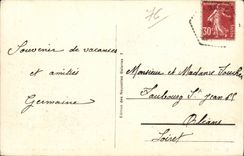 CPA Dieppe the national place and Statue of Duquesne