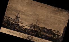 CPA Dieppe Seen of the port