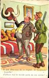 CPA Fantaisie Illustrateur Chasse Chasseur Humour