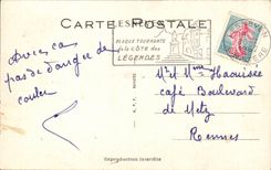 CPA Fantaisie Illustrateur Humour Femme forte ohe !!! on va pouvoir partir Bateau