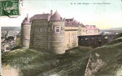 CPA Dieppe Le old man castle