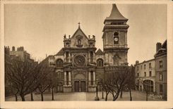 CPA Dieppe the church Saint Remy gate Louis XIII