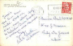 CPSM Dieppe View of before port