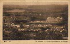 CPA tienen vision la iglesia nuestra senora y el castillo