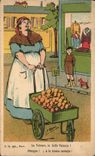 CPA Fantaisie La Valence la belle Valence Oranges a la buena naranja 