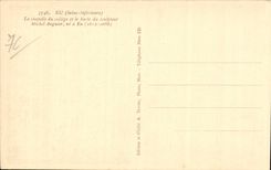 CPA tienen la camara acorazada de la universidad y el busto del escultor Miguel Anguier no tenia