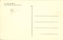 CPA tienen lugar de Carnot un dia de feria