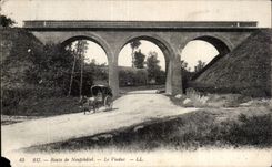 CPA Have Road of Neufchatel Le viaduct