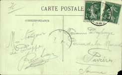 CPA tienen camino de Neufchatel Le viaduct