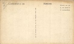 Eu Le castle Frontage de CPA en los jardines