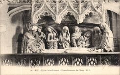 CPA Have Church Saint Laurent Burial of Christ