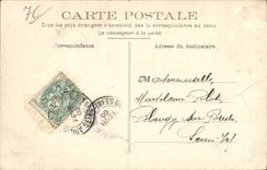 CPA Dieppe Le departure of the steamer Train