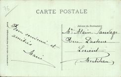 CPA Dieppe Entering of the piers