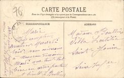 CPA Dieppe Le Pipe cleaner returning of walk