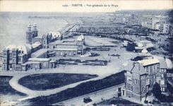 CPA Dieppe View of the beach