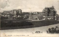 CPA Dieppe Le casino and the castle