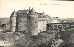CPA Dieppe Le old man castle