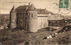 CPA Dieppe the old castle