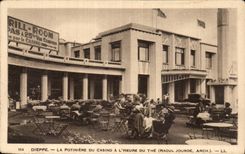 CPA Dieppe the iron boiler of the casino per hour of the