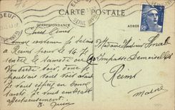 St Aubin - la iglesia de Elbeuf - CPA