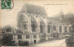 Elbeuf St Aubin - the Church Saint Etienne - CPA