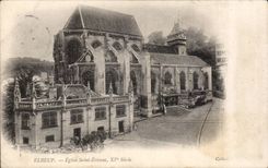 Elbeuf - Church Saint Etienne - CPA