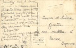 Humour - Illustration - bain - swimming - plage - beach - Le bain annuet - CPA 