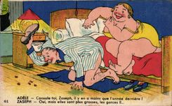 Humour - Illustration - Console toi Zoseph - CPA 