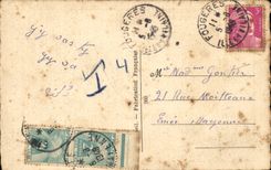 Humour - Illustration - Amour - Quelle Nuit - CPA 