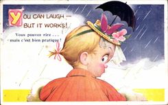 Fantasia - nino - humor - ilustracion - usted afila meta de la risa que trabaja - CPA