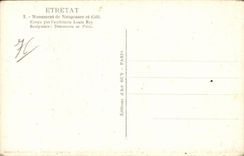 Etretat - Monument of Nungesser and Coli - CPA