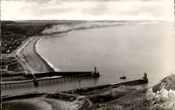 Fecamp el playa y embarcaderos - CPA