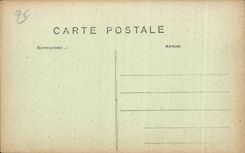 Fecamp ellos acantilados con el agujero con el perro - CPA