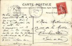 Humour - Illustration - Arretez donc Train - CPA 