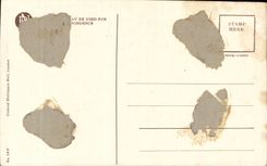 Fantasia - nino - humor - ilustracion - y que hizo a muchacho C en el partido - CPA del criado de Mama S