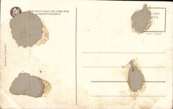 La fantasia - nino - humor - ilustracion - tiene apoyo corto cosio uno cerca tiene la doncella - CPA