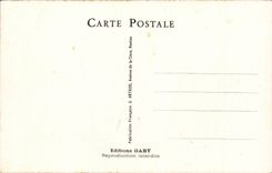 Humour - Illustration - Le Couvreur Facetieux - pin up - pinup - CPA 