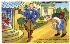 Humour - Illustration - Le Marquis - CPA 