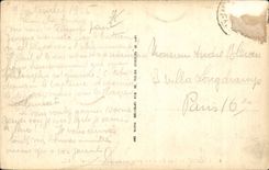 Fecamp - acantilado tomado vision de rio abajo - CPA