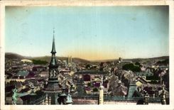 Fecamp - panorama visto de la Campana-torre - CPA