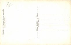 Fecamp - panorama visto de la Campana-torre - CPA