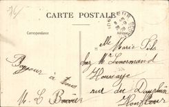 Boat of Trouville - Mouvementee Crossing - steamer - steamer - CPA