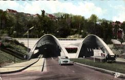 Le Havre el tunel de Jenner - longitud 700 m - CPA