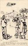 Humour - Illustration - Les Aeroplanes - airplane - avion - CPA 