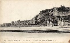Sainte Addresses to them Villas and the Cliff of Heve - CPA