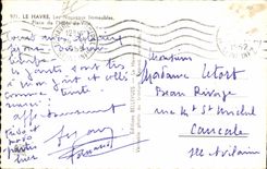 Le Havre - colocar a de l'Hotel de Ville - nuevos edificios - CPA