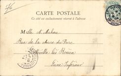 Le Havre - playa y cabo de Heve - CPA