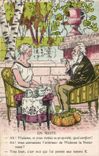 Humour - Illustration - En Visite - CPA 